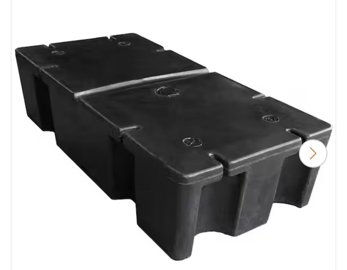 Eagle Floats 24 in. x 48 in. x 12 in. Foam Filled Dock Float Drum distributed by Multinautic