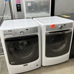 maytag washer with dryer set