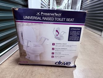 Universal Raised Toilet Seat