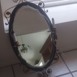 2 Espejos Con Luz