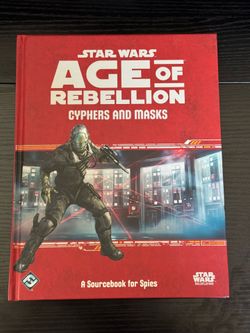 Star Wars Age of Rebellion Roleplaying Game "Cyphers And Masks" (HC, 2018)