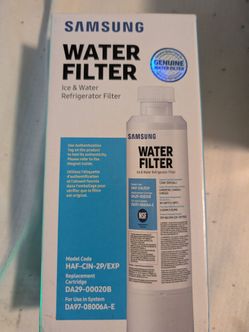 Sealed Samsung Refrigerator Water Filter HAF-CIN-2P/EXP