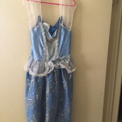 Girls Cinderella 4-6X Halloween Costume 