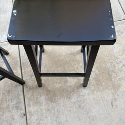 2 Barstools 29 Inches De Altura  Rústicos 