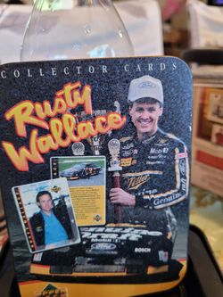 Rusty  Wallace metal cards