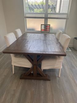 Table and chairs
