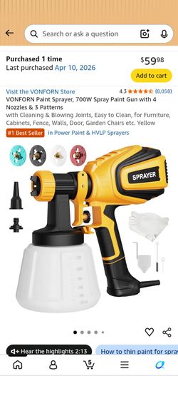 HVLP Paint Sprayer