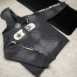 Hellstar Zip Up Hoodie
