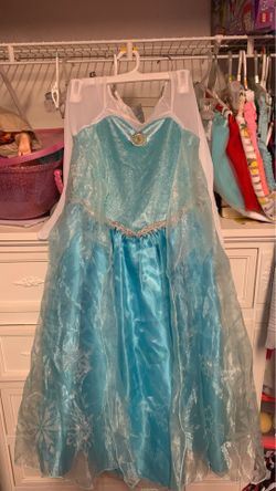 Girls Elsa Costume