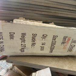 Legacy Bone Tile 42 Pieces And A Box Of White Sq