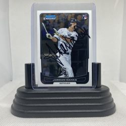 Jordan Danks 2012 Topps “Bowman Chrome, Autograph” Rookie Card#25
