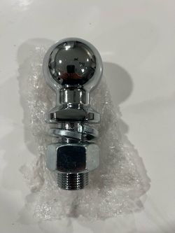 Hitch Ball 2" 6000 Towing Strength Chrome Color (New)