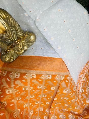 Pure Dhakai Jamdani Saree