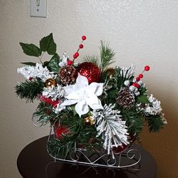 Hermoso Arreglo Navideño  Doble Vista