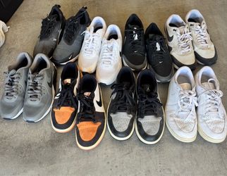8 pairs of Men’s size 10 Nike Golf shoes
