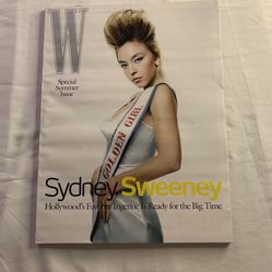 W Sydney Sweeney “Hollywood’s Favorite Ingenue Is Ready for the Big Time” Issue Special Issue 2025 Magazine