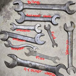 Antique/vintage/modern U.S.A wrenches Lot 