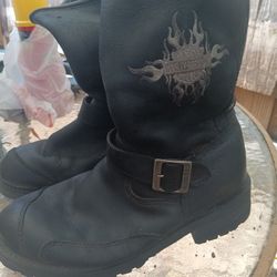 Harley davidson engineer boots 91/2