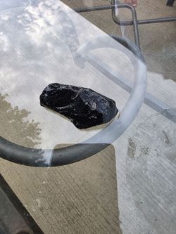 Obsidian - volcanic glass