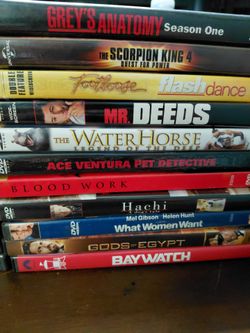 22 used dad's and 1 Blu-ray