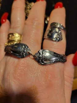 Set Anillo Y Pulsera Plata