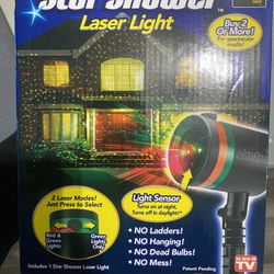 STAR SHOWER LASER LIGHT