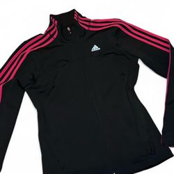 Adidas pink track sweater