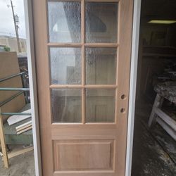 36x80 Exterior Mahogany Door