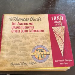 Thomas Guide Map Book 1990