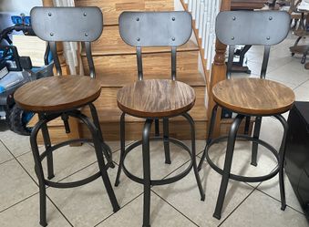 Bar Stools (set Of 3)