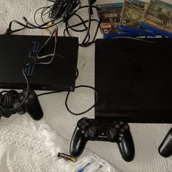 Ps4 Slim And Ps2
