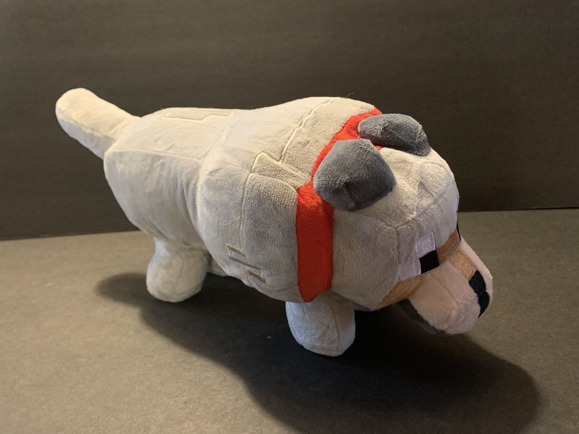 Minecraft Gray Wolf, Plush