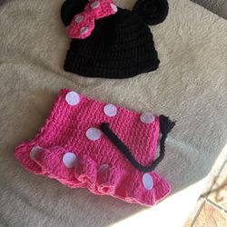 Baby Minnie  Mouse Outfit 