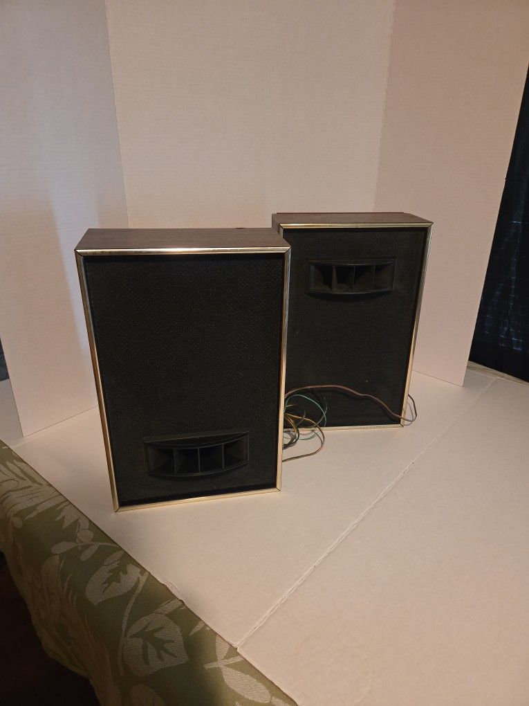 Vintage Air Suspension Audio System Bookshelf Speakers -Pair