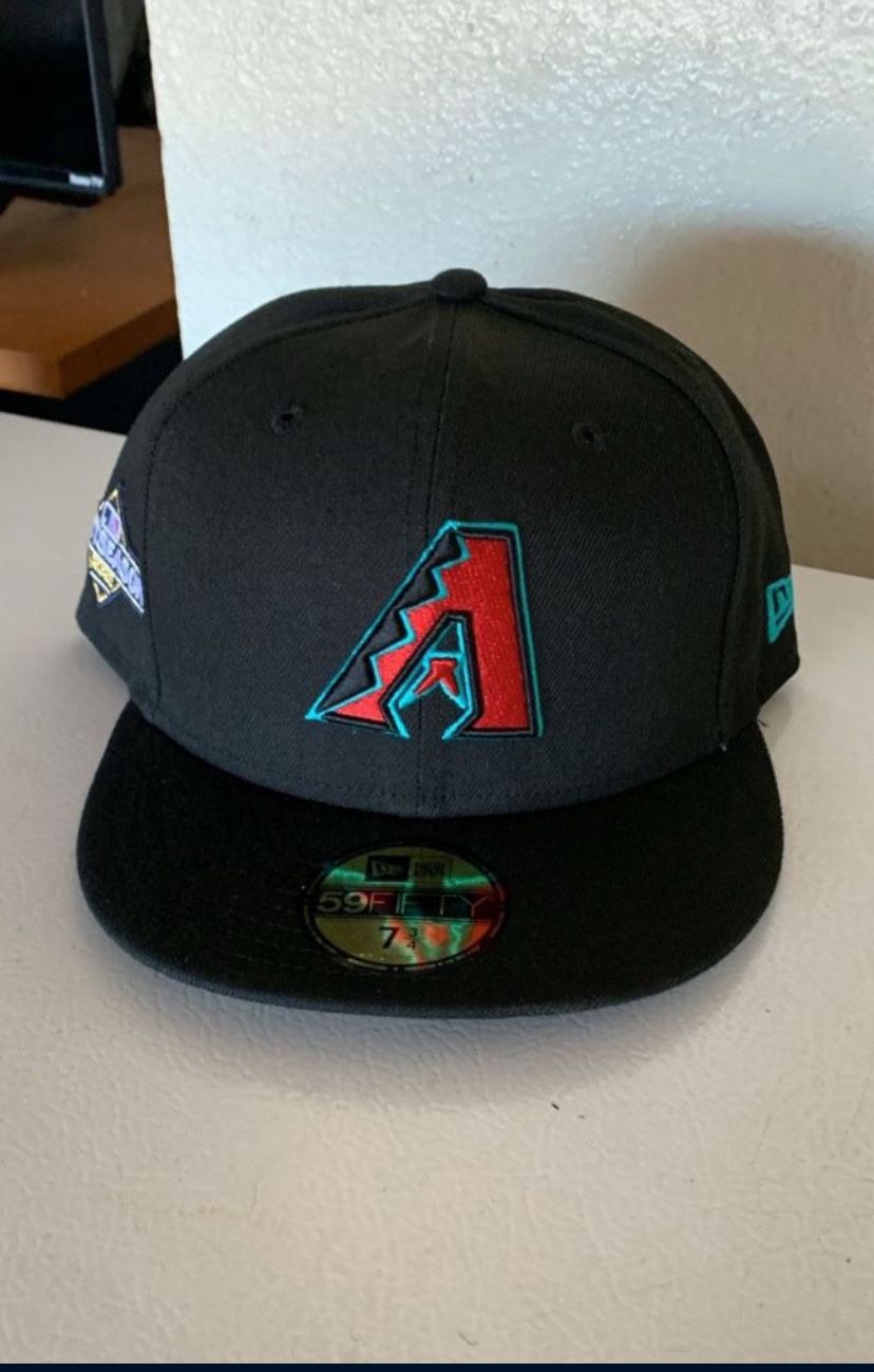 Arizona Diamondbacks Postseason New Era Hat Size 7 3/4