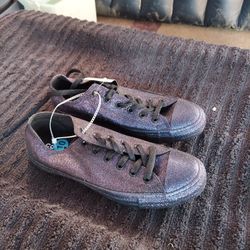 Glitter Purple Converse