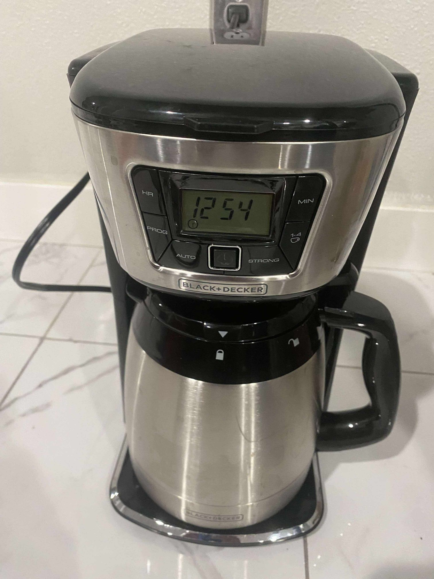 BLACK+DECKER CM2035B Thermal Coffeemaker - Black/Silver