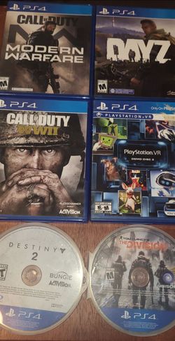 PS4 Game Bundle – 6 Games