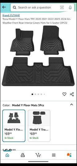 Tesla Model Y Floor Mats