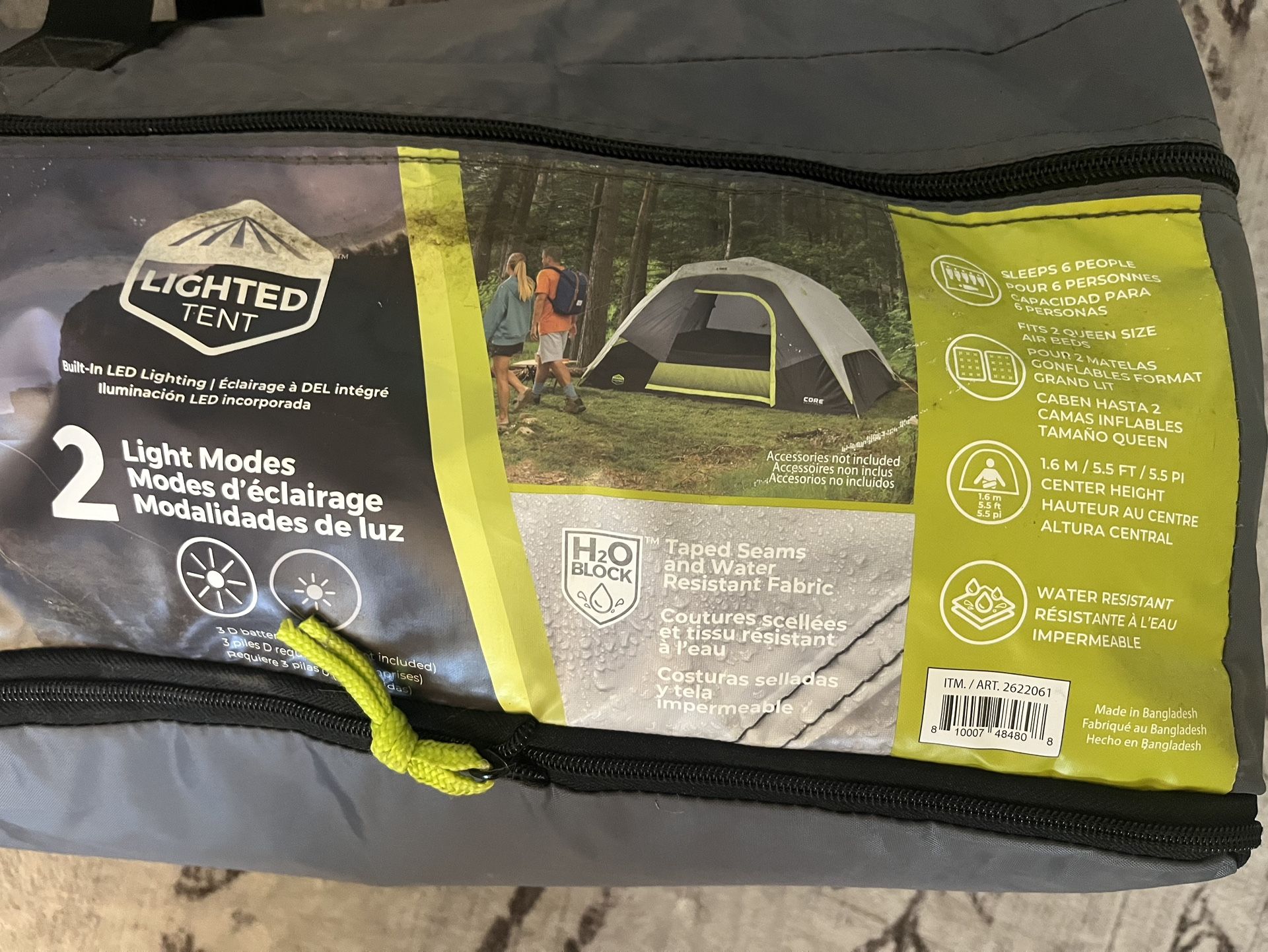 Lighted Tent