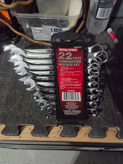 Ultra steel 22 pc combination Wrench Set