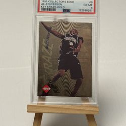 Allen Iverson PSA Key Kraze GOLD 1996