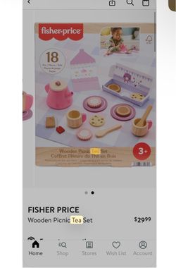 Fisher price tea set