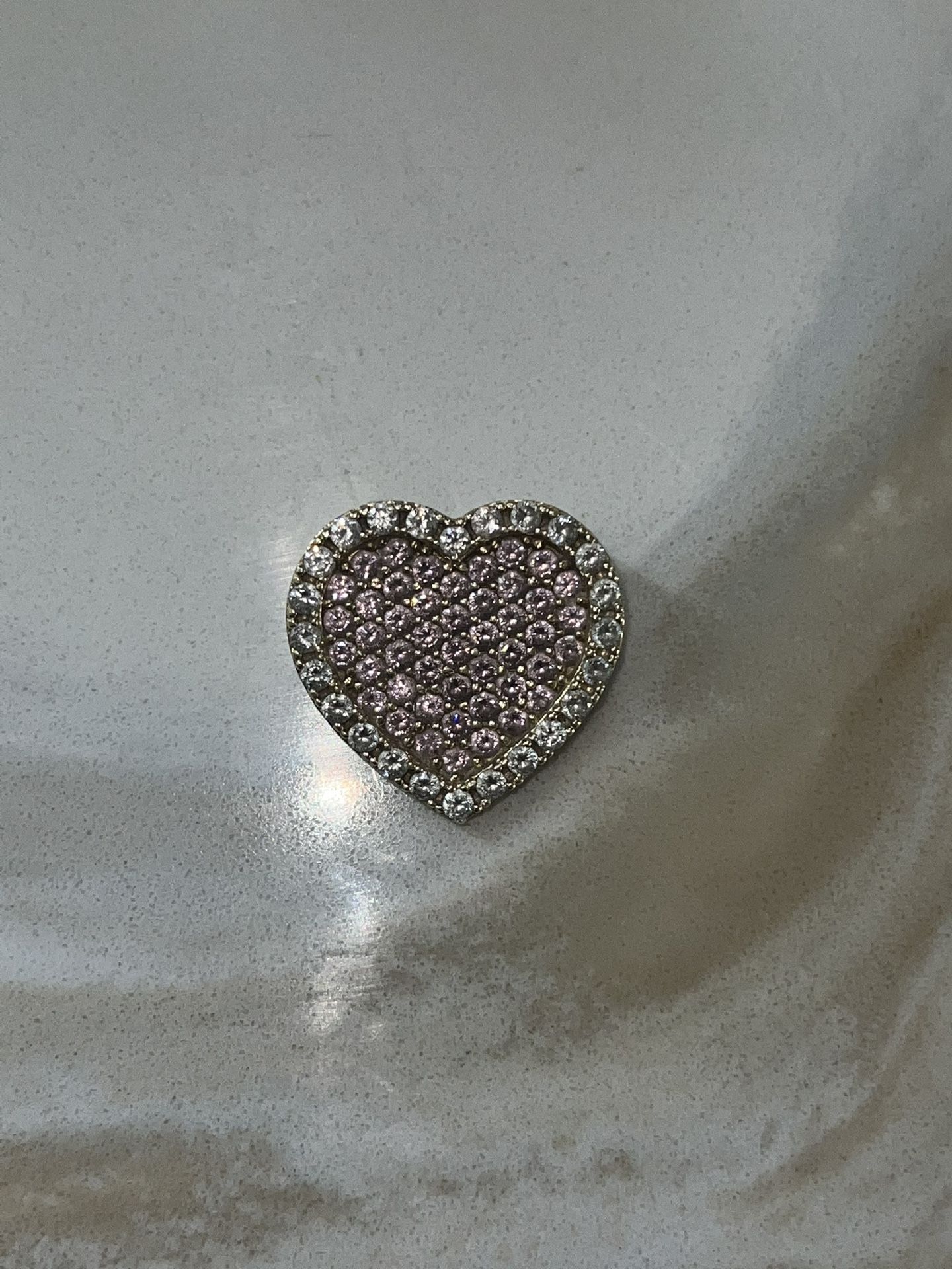 Yellow Gold Heart Charm 10 Karat
