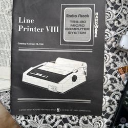 Line Printer VIII