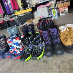 Snow Boots For Kids (any Size $25 New)