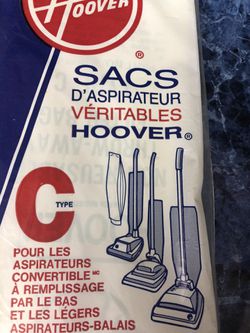 3 Packs of Vacuum Cleaner Bags - C Type - Hoover