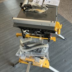 Dreamt Table Saw And Saw Rolling Stand, Collapsible And Portable 