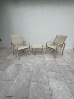 Outdoor patio set