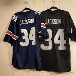 Bo Jackson NFL Raiders N Auburn College Jerseys